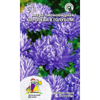 Семена Астра Королева в голубом Марс Ц