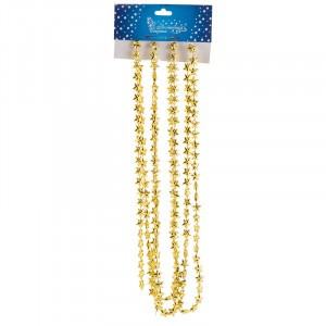 Бусы "Звездочки" цвет золотой Волшебная страна 104060