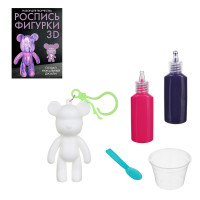 ХОББИХИТ Набор для творчества &quot;Роспись фигурки 3D&quot; акрил, PP, 6,5х9см