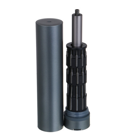 ЕРМАК Набор: аккумуляторная отвертка для точных работ (3,7В; type-C) + биты 30шт., футляр-цилиндр