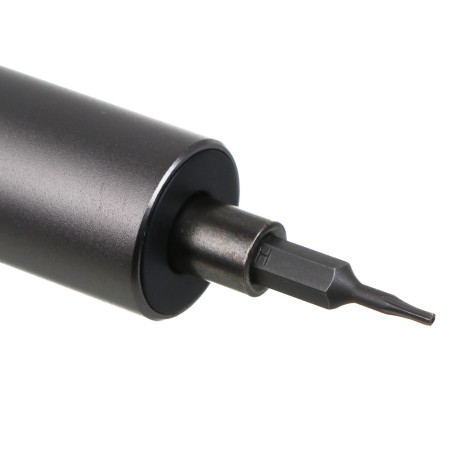 ЕРМАК Набор: аккумуляторная отвертка для точных работ (3,7В; type-C) + биты 30шт., футляр-цилиндр