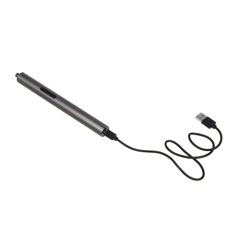 ЕРМАК Набор: аккумуляторная отвертка для точных работ (3,7В; type-C) + биты 30шт., футляр-цилиндр