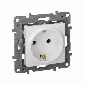 IEK ETIKA мех. роз. СУ 1 мест. бел. (земля) 672221