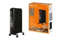 TDM Радиатор (обогреватель) МО-9К 2000 Вт 9 секц. рег. мощ. (800/1200/2000Вт) термостат SQ2501-0905