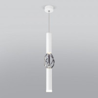 EUROSVET св-к подвесной св-к св/д 383lm IP20 4200K 4K 8W 40x1000 белый/хром Lance 50191/1 a049108