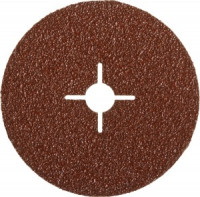 Круг шлифовальный ЗУБР &quot;ПРОФИ&quot; фибровый, для УШМ, P24, 125х22мм, 5 листов