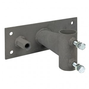 EKF PROxima Держатель мачты молниеприемника к стене, D=40мм, вынос 100мм с гайкой lp-l0100