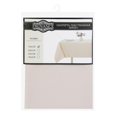 PROVANCE Хейзел Скатерть текстильная жаккард, 110х140см, 2 цвета