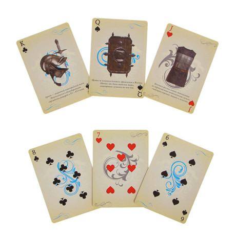 Карты игральные "Наша ностальгия", 36шт, 6,3х8,8см, бумага, 3 дизайна