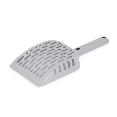 Совок для кошачьего туалета серый БШ8194 х20