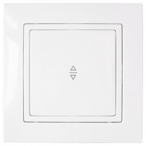 Bylectrica УЮТ выкл. 1 кл. СУ перекрестный, белый, (С6/2 10-869)
