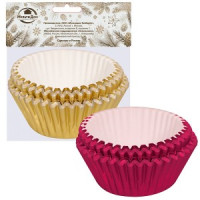 Форма д/выпечки однор. н-р 50шт/уп, цена за уп, 7,5*3 см (кратность 3!!!) VL80-527 Мультидом