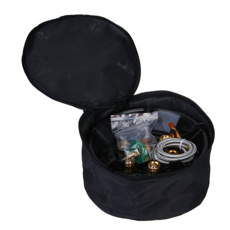 ЕРМАК Плитка газовая портативная, туристическая, 23,5х23,5х11см, металл