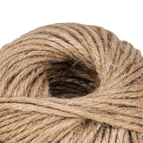 Шпагат джутовый, 2.5 мм, L 60 м, 5-ниточный , Сибртех