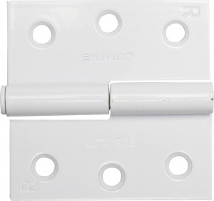 Петля дверная STAYER "MASTER" разъемная, цвет белый, правая, 75мм