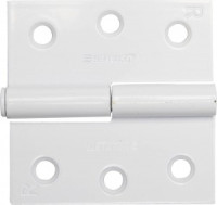 Петля дверная STAYER &quot;MASTER&quot; разъемная, цвет белый, правая, 75мм