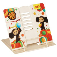 Подставка для книг&quot;Чебурашка&quot;,регулируемый угол наклона,металлическая,с рисун. на корпусе Арт.357571