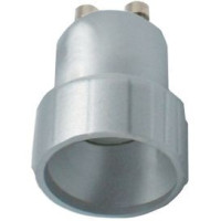 Ecola переходник с цоколя GU10 на E14 Серебяный A1T14SEAY (12!)