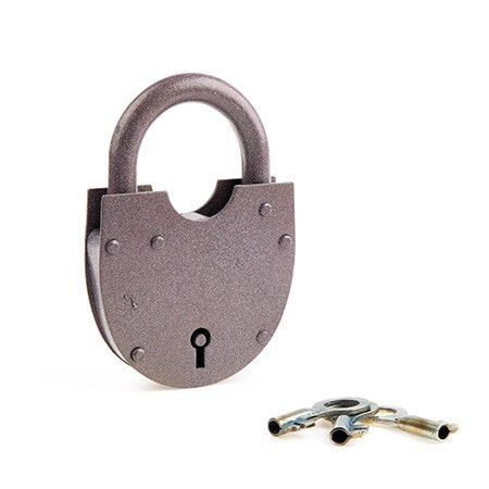 Замок вис ЗВС-2  3ключа  Средний   (Н.Новгород)  \5шт в свертке! (50)