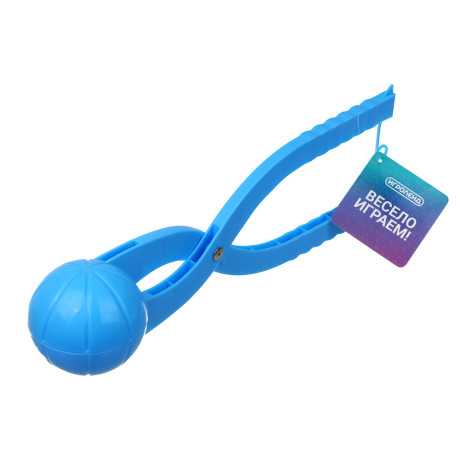 ИГРОЛЕНД Снежкостроитель, пластик, 34х11х7см, PP, 5 цветов