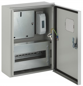 ЭРА щит учета метал. ЩУ-1Н-12 IP55 (400х315х165) 0008