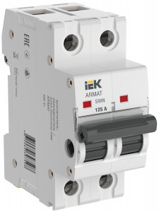 IEK ARMAT выключатель-разъединитель (нагрузки) SWN 2P 125А AR-SWN-2-125