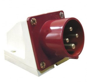 EKF вилка силовая CEE стационарная 515 3Р+РЕ+N 16А 380В IP44  ps-515-16-380