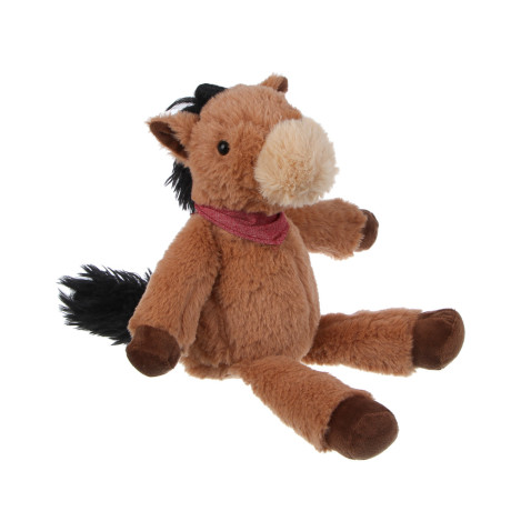 СНОУ БУМ Мягкий сувенир Лошадка 11x10x22 см, полиэстер