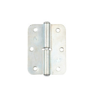 Петля цинк ПН1- 85 Левая &quot;Уральская Фурнитура&quot;   \1 (80)