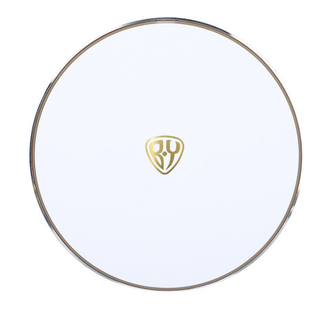 BY Беспроводное зарядное устройство Qi, LED подсветка, 10W, D10см, белый