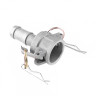 Соединитель для шлангов тип C, 3/4" Сибртех