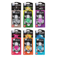 NEW GALAXY Ароматизатор воздуха мембрана Drive Fresh,3 мл,бабл гам,океан,цитрус,нов.машина,бриз,лед