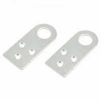 Проушина д/нав.замков Кунгур 30*70мм прямая цинк (10пар в уп./цена за 2шт.) (100,10)