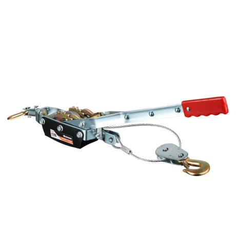 ЕРМАК Лебедка ручная рычажная 4т, длина троса 1,8м