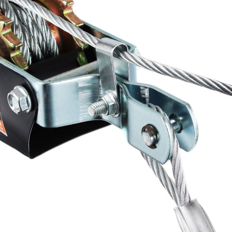 ЕРМАК Лебедка ручная рычажная 4т, длина троса 1,8м