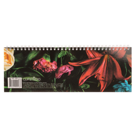 Планинг недатированный на гребне ClipStudio, размер 285х100, 52 листа