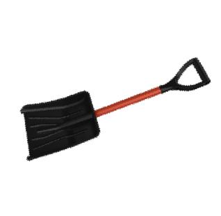 Автомобильная лопата "АвтоВитязь ЦИКЛ"с алюминиевой планкой