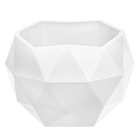 Кашпо Топаз 2,5 л Белый КШ-9127 ВМС х9