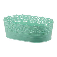 Сухарница АЖУР 28см Фисташковый М1191 (12)