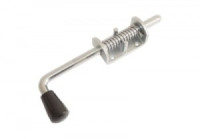 Засов Домарт пружинный75) 230мм цинк d-1310)