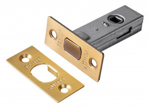 Задвижка межкомнатная РЕНЦ, золото матовое сатинированное INL-BK 45 SSG