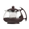 VETTA Чайник заварочный 750мл, овальный,  ситечко из нержавеющей стали, стекло, полипропилен