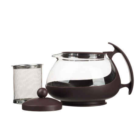 VETTA Чайник заварочный 750мл, овальный,  ситечко из нержавеющей стали, стекло, полипропилен