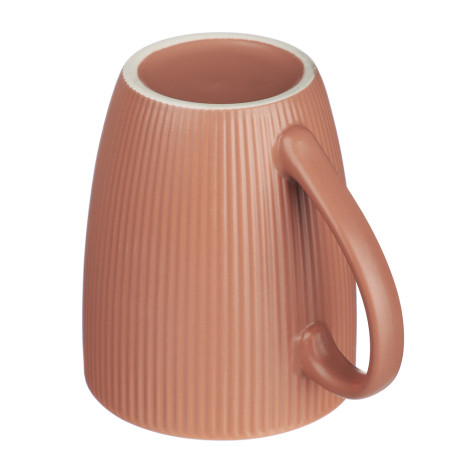 MILLIMI Кружка Рельеф цветной, 350мл, фарфор, 4 дизайна