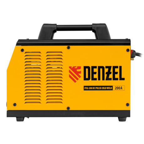 Аппарат инвертор. аргонодуговой сварки ITIG-200 DС Pulse Cold Weld, 200 А, ПВ 60% Denzel