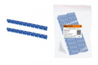 TDM маркер наборный - символ &quot;6&quot; голубой 4 мм2 (уп. 100 шт., цена за уп.) (10!) SQ0534-0037