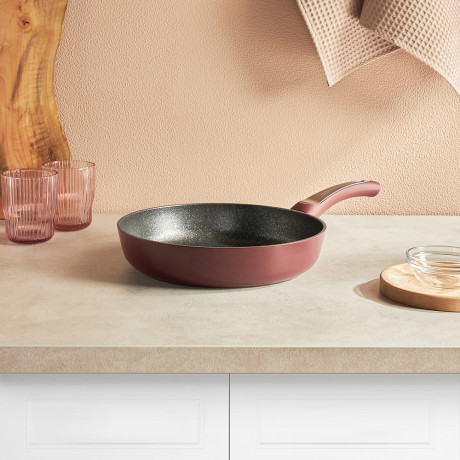 SATOSHI Ла Мери Сковорода литая d=26см, антипригарное покрытие мрамор, индукция