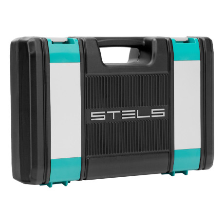 Набор инструментов, 1/2", 1/4", CrV, пластиковый кейс 69 предметов Stels