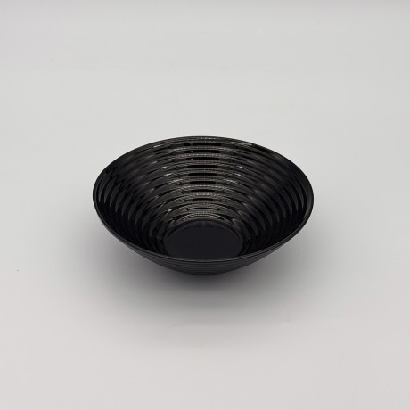 MILLIMI Бароло Салатник 16см черный опаловое стекло