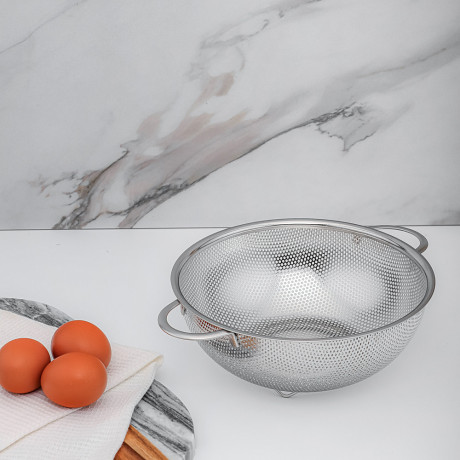 VETTA Эстин Дуршлаг на ножке 22см, нерж.сталь